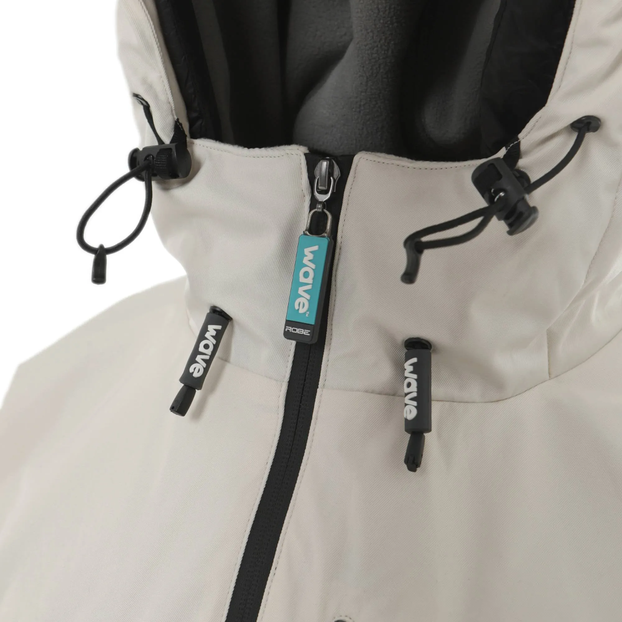 3 in 1 Waterproof & Windproof Changing Robe | Unisex | Ecru Cream