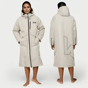 3 in 1 Waterproof & Windproof Changing Robe | Unisex | Ecru Cream