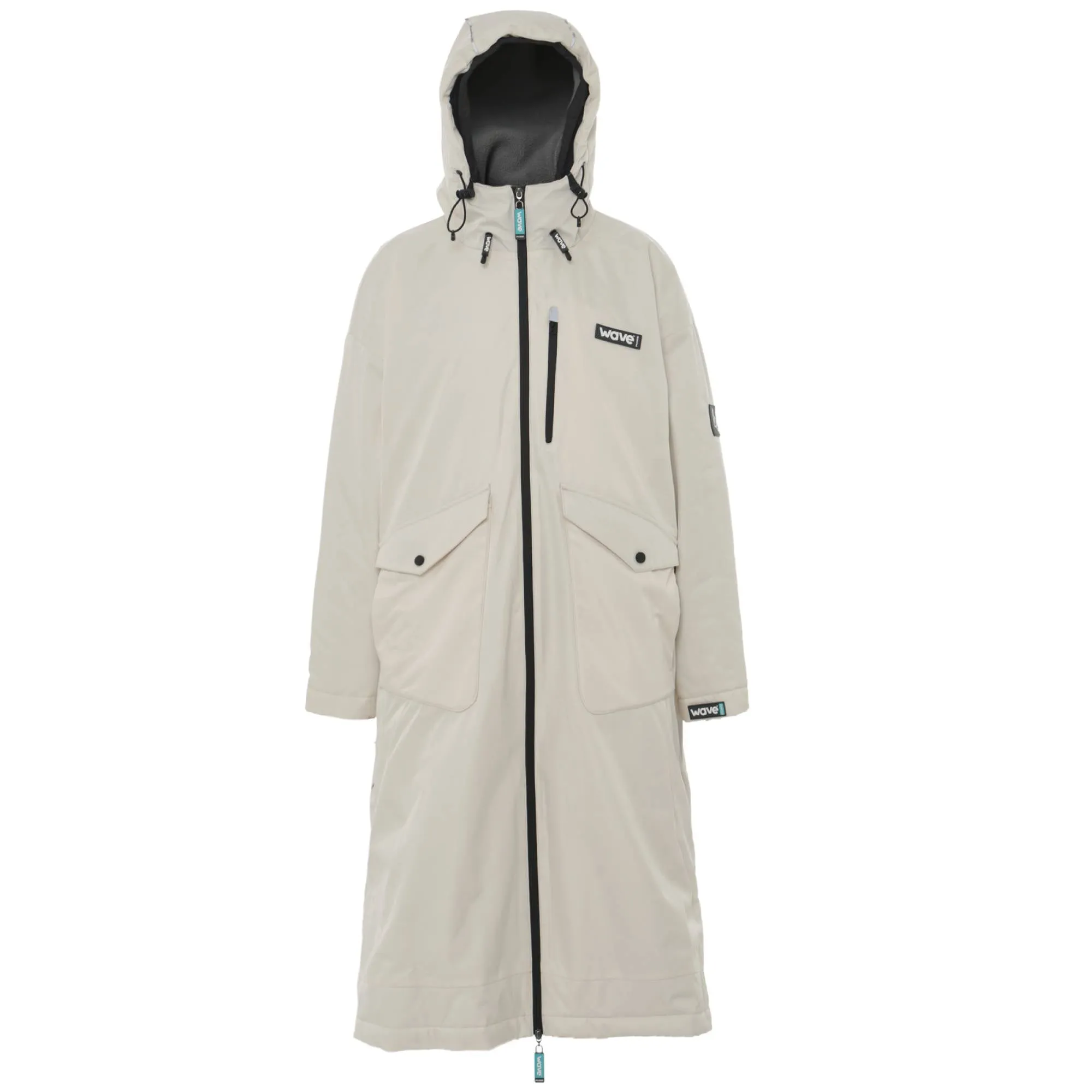 3 in 1 Waterproof & Windproof Changing Robe | Unisex | Ecru Cream
