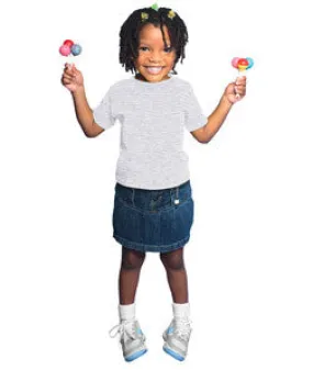 3301T Rabbit Skins Toddler Cotton T-Shirt Ash (99/1)