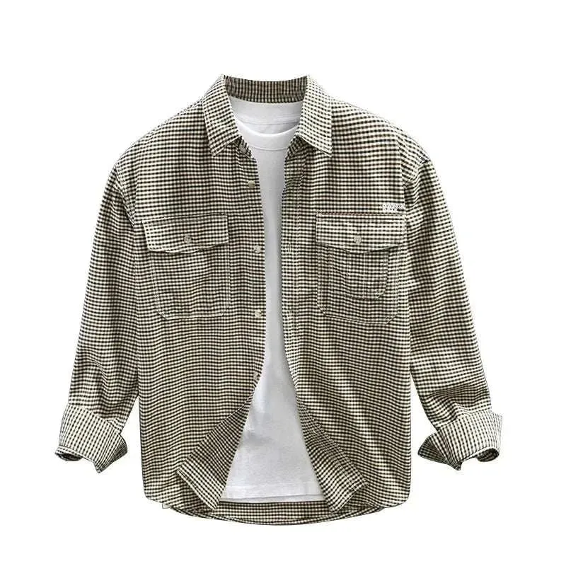 Antonios plaid summer shirt
