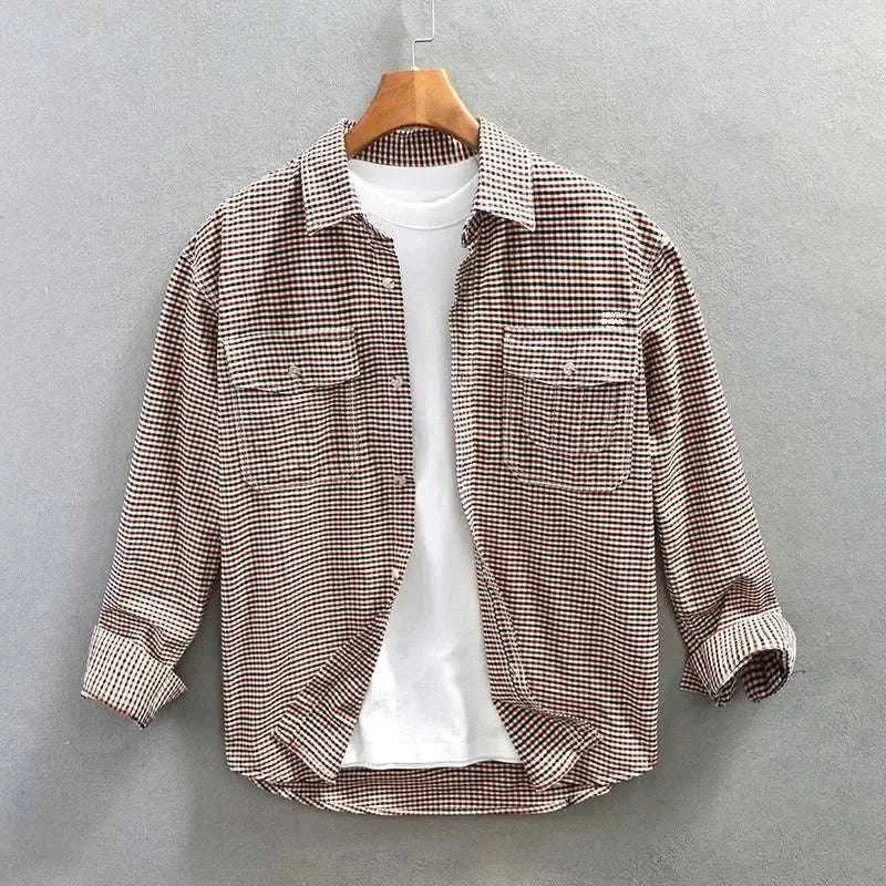 Antonios plaid summer shirt
