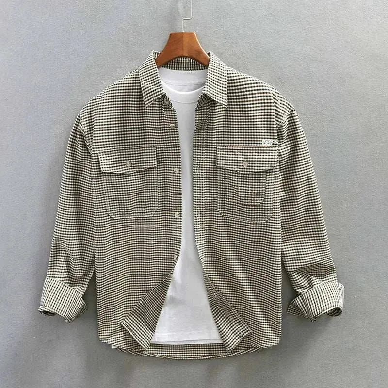 Antonios plaid summer shirt