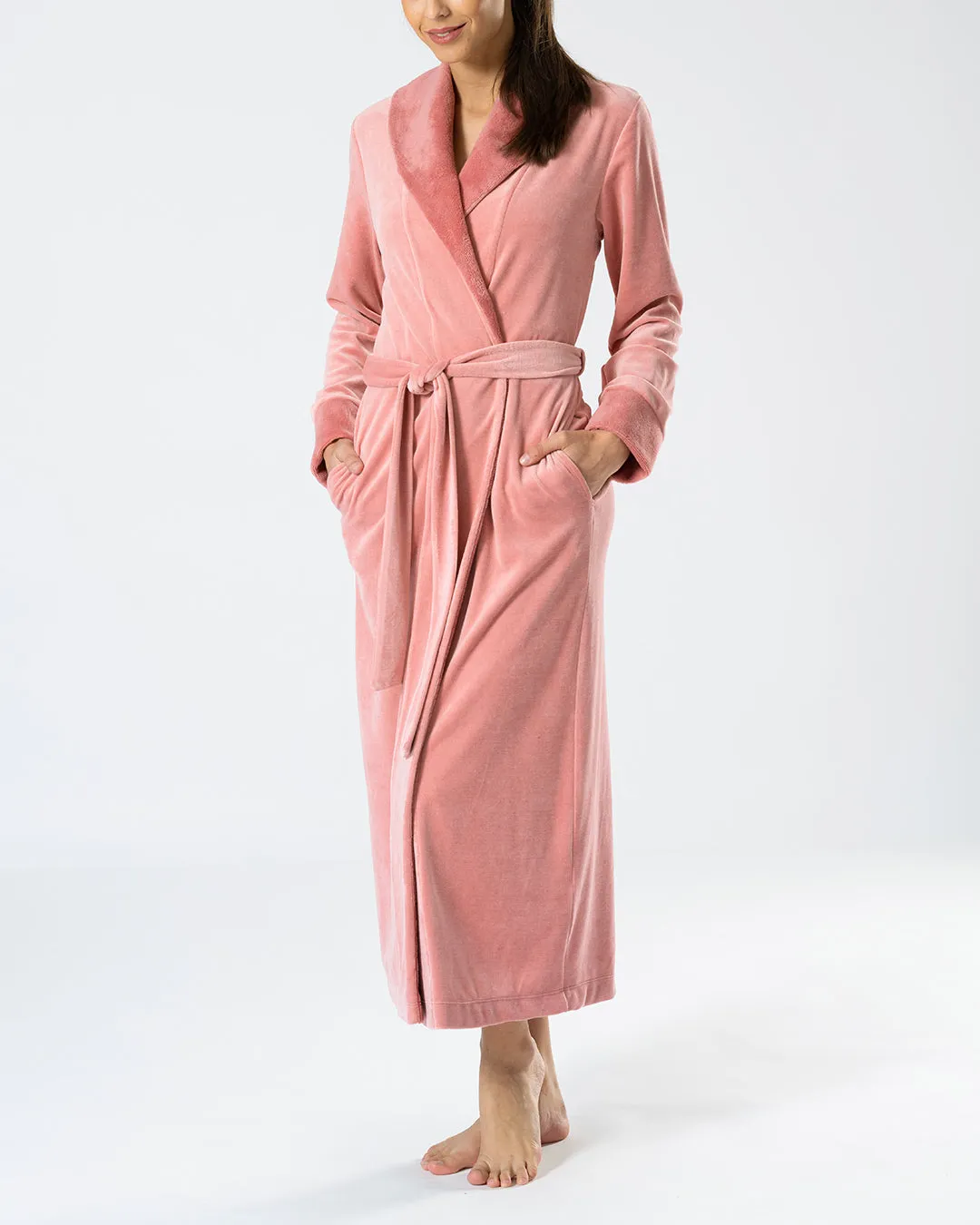 ASPEN BAMBOO NIKI BRANDY LONG ROBE