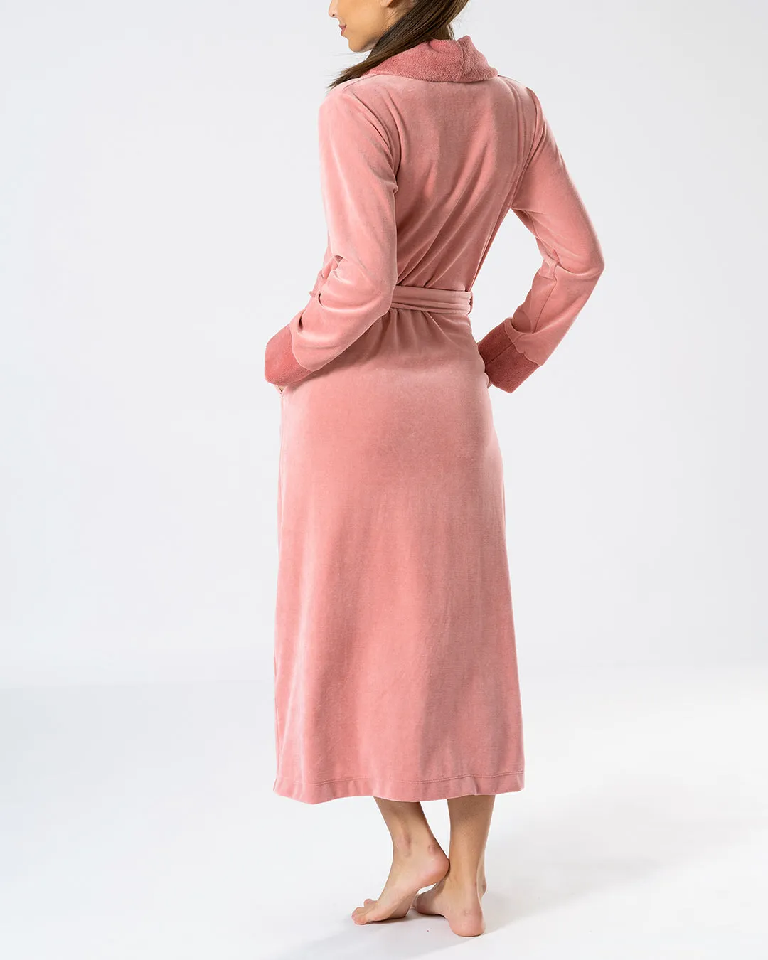 ASPEN BAMBOO NIKI BRANDY LONG ROBE