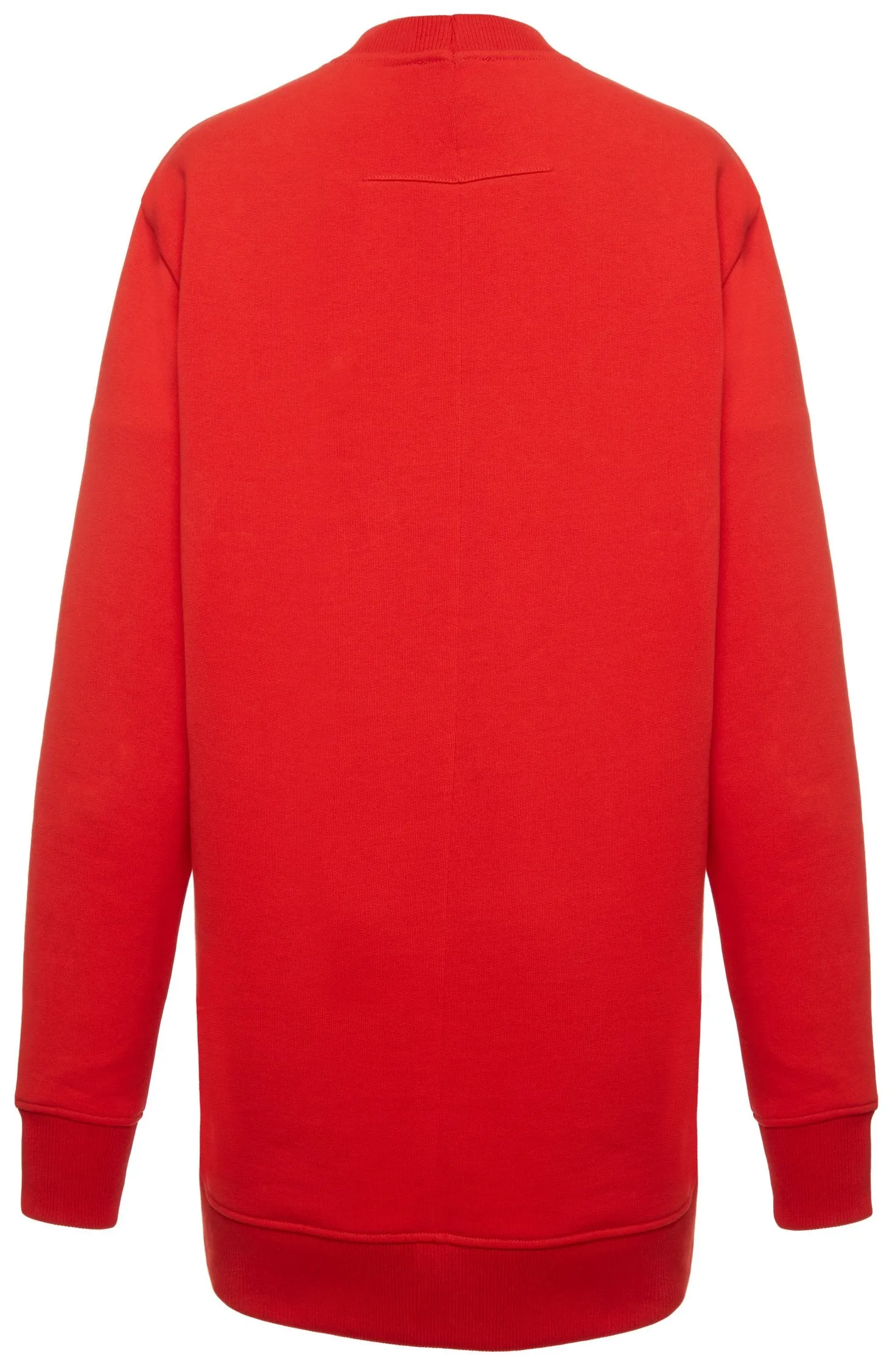 Bambi Printed Cotton Sweatshirt, Red