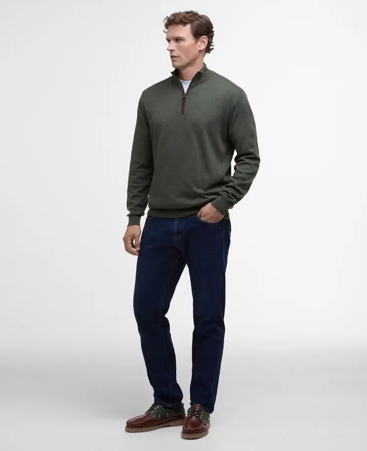 Bayfield Knitted Half Zip Jumper