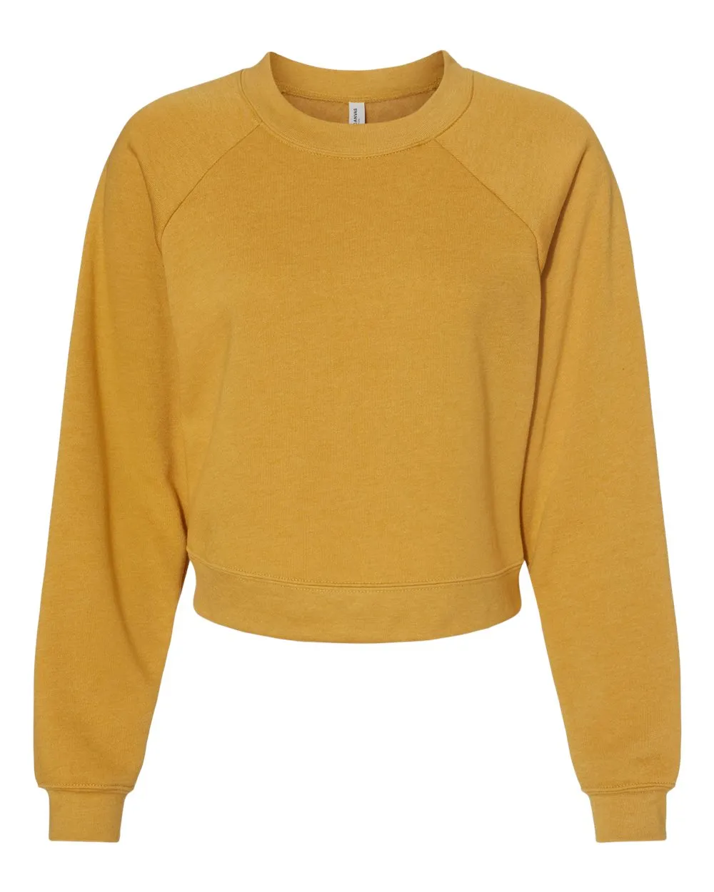 Bella   Canvas Women's Raglan Pullover Fleece 7505