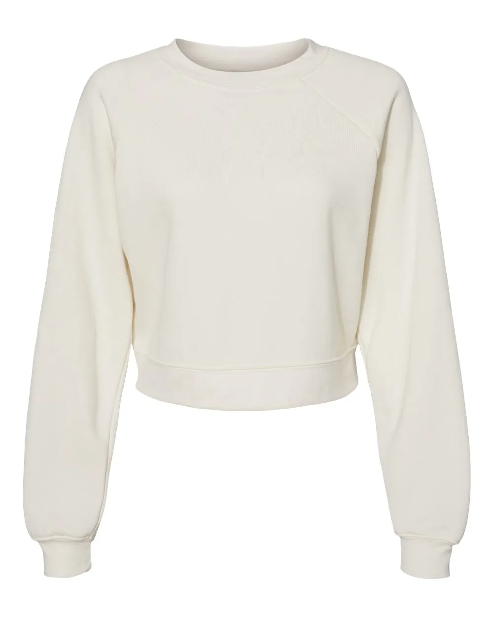 Bella   Canvas Women's Raglan Pullover Fleece 7505
