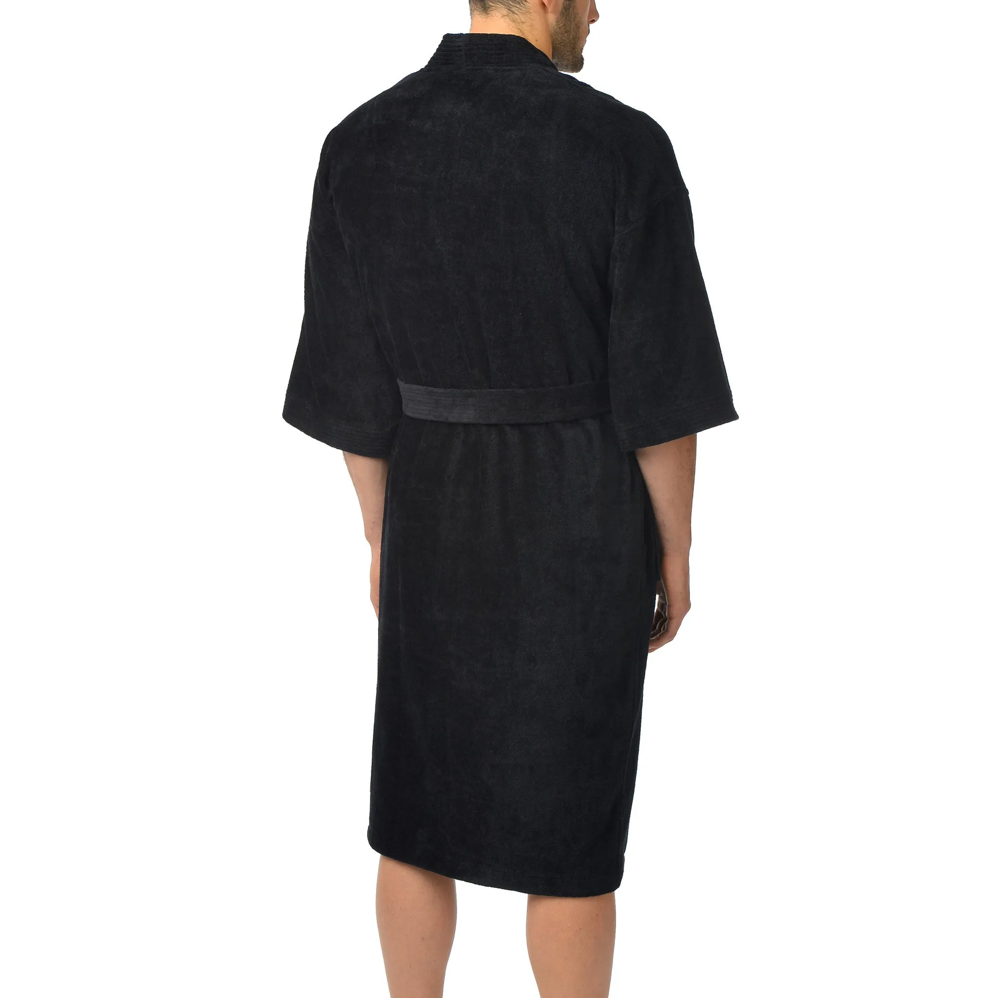 Big and Tall Basic Terry Velour Kimono