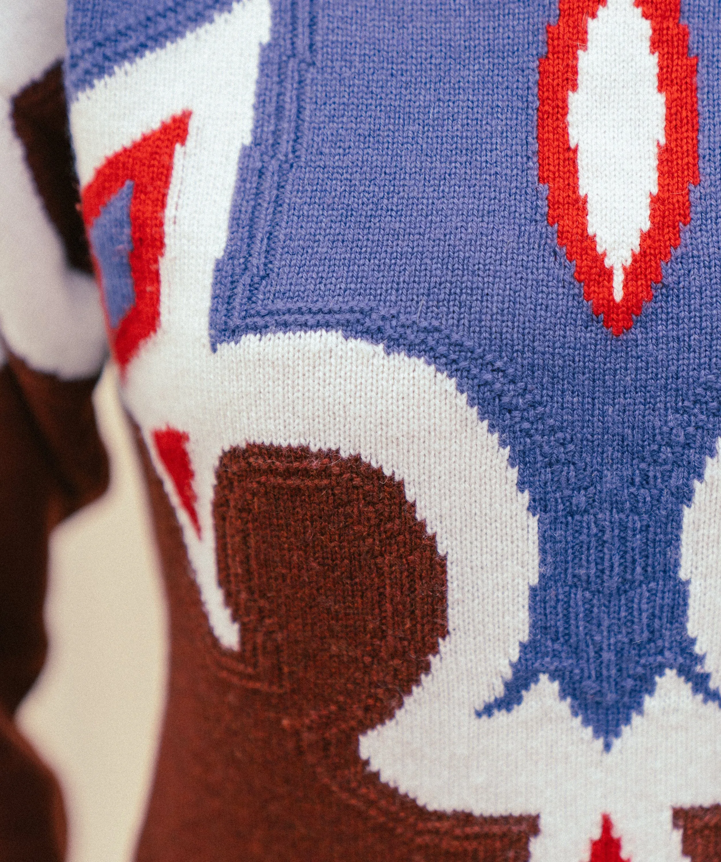 Chanel knitted cowboy jumper - 100% cashmere. AGC1230