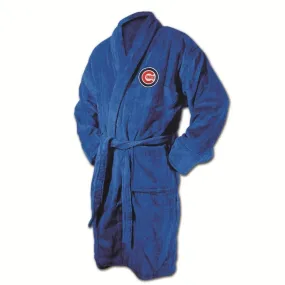 Chicago Cubs Royal Blue Terrycloth  Bathrobe