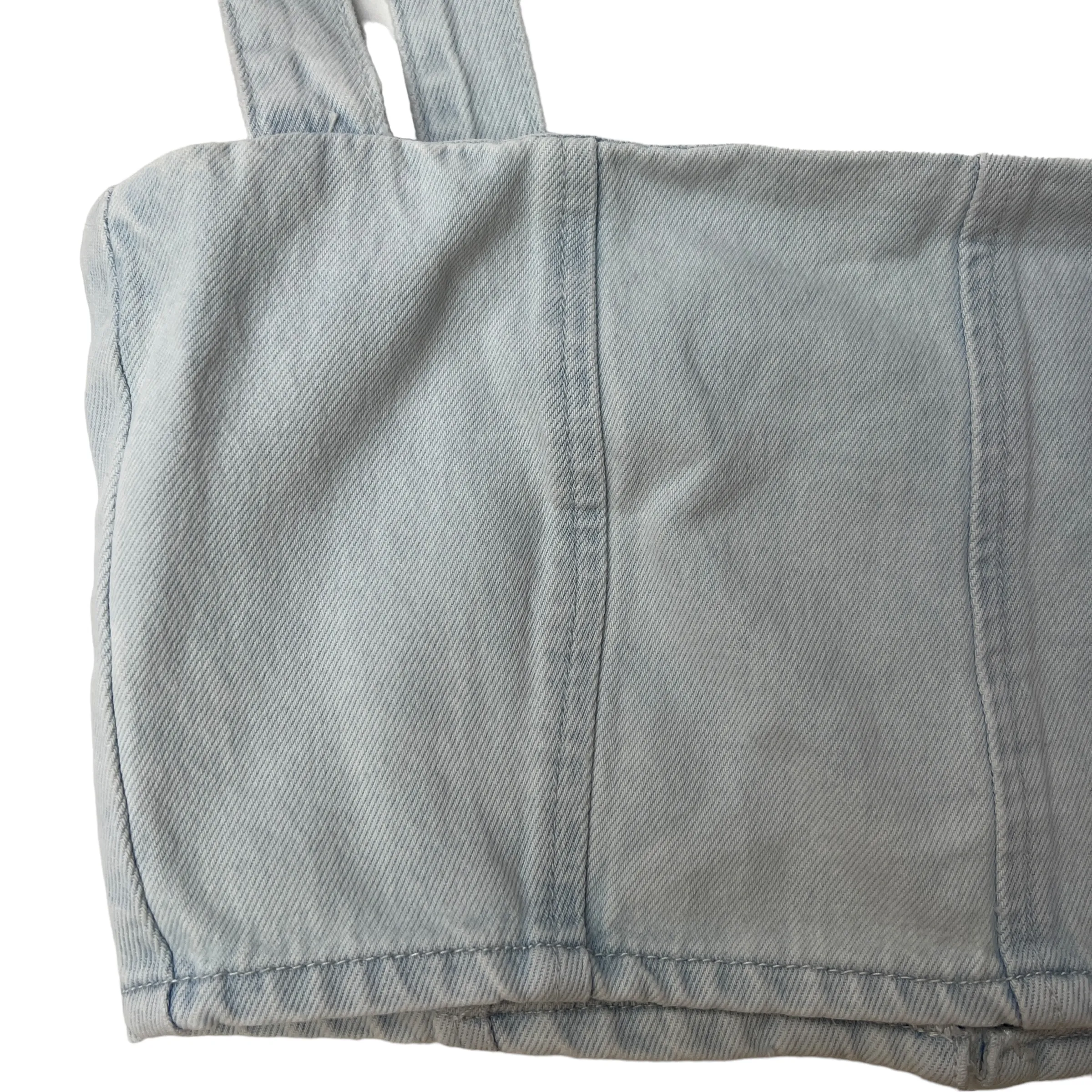 Denim Bralette - S