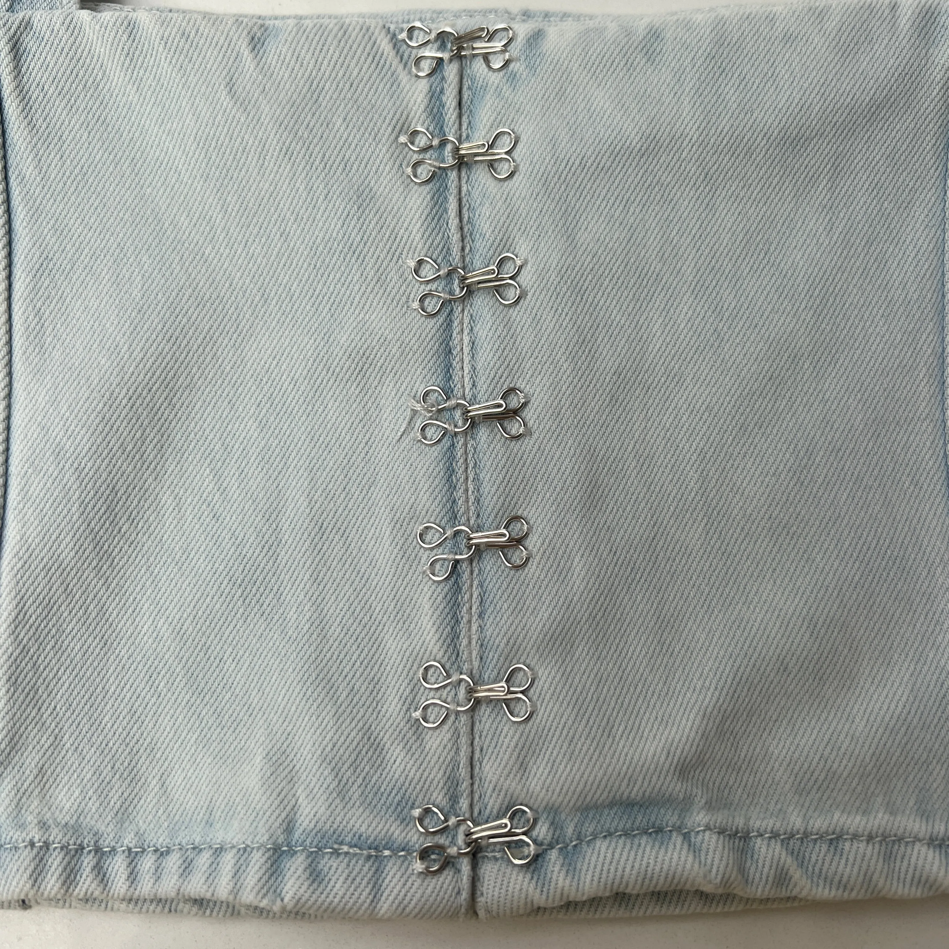 Denim Bralette - S