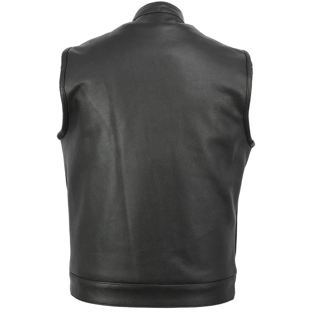 DS182 Concealed Snaps, Premium Naked Cowhide, Removable Hood & Hidden
