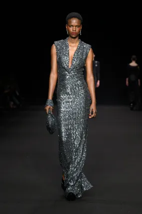 DUINA SEQUINED GOWN