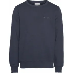 Elm Navy Sweatshirt Knowledge Cotton Apparel