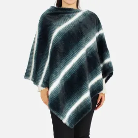 Faux Fur Poncho