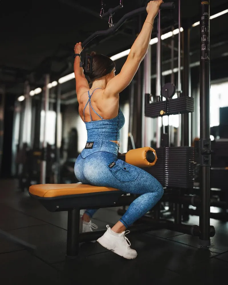 Gavelo Cargo Top - Denim