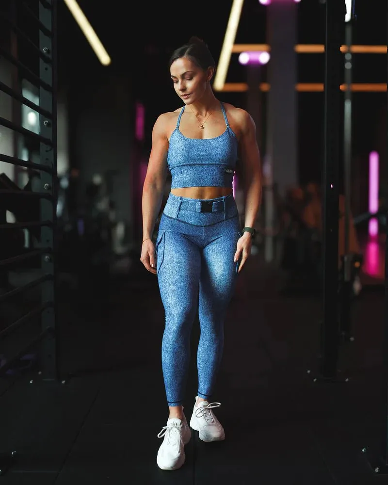 Gavelo Cargo Top - Denim