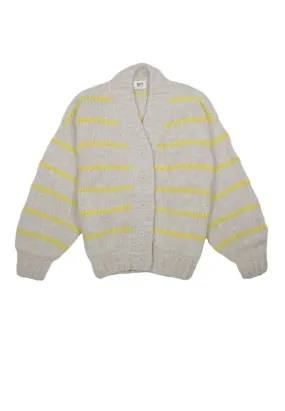 GITA CARDIGAN SILVER GINGER