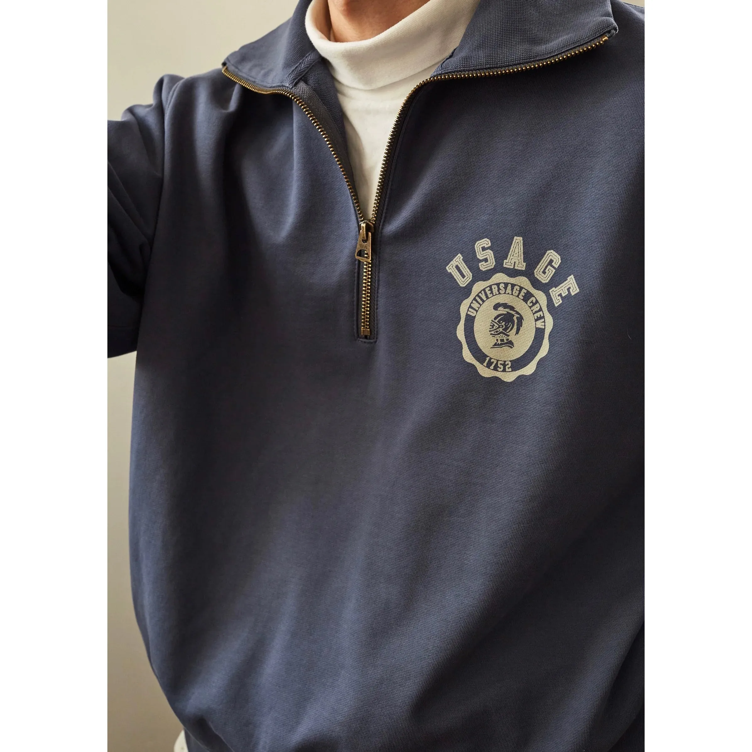 Half Zip Sweatshirt