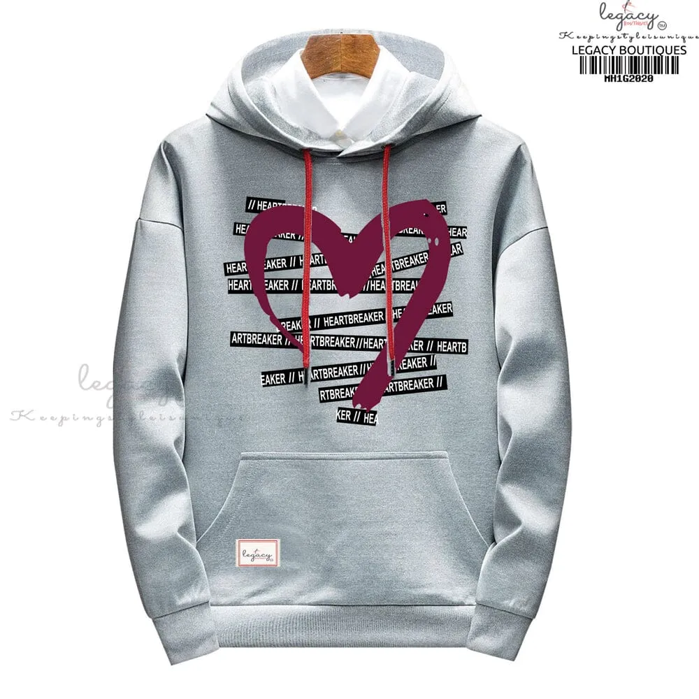 Hot Selling 2023 Winter wear Printed Fashionable Men's Love Hoodie & Sweatshirt