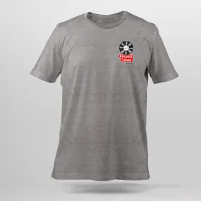 Iconic Record Town Sign T-Shirt in Gray