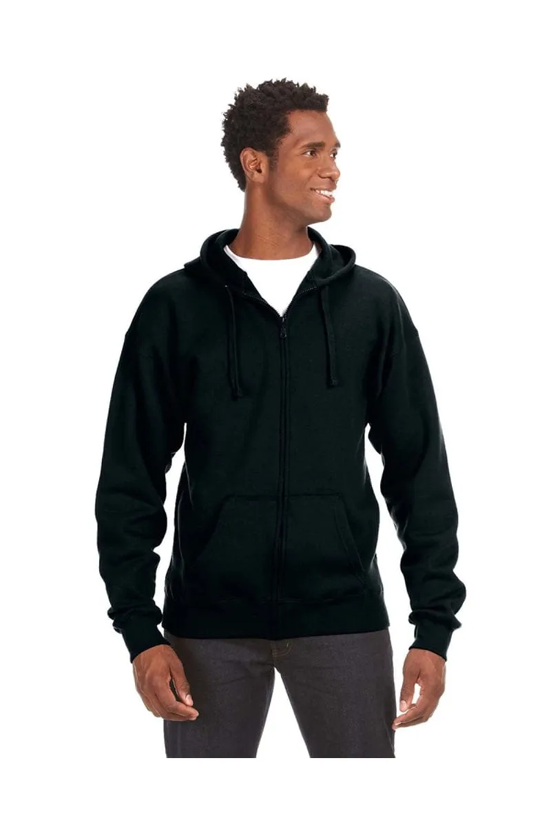 J America JA8821: Adult Premium Full-Zip Fleece Hood