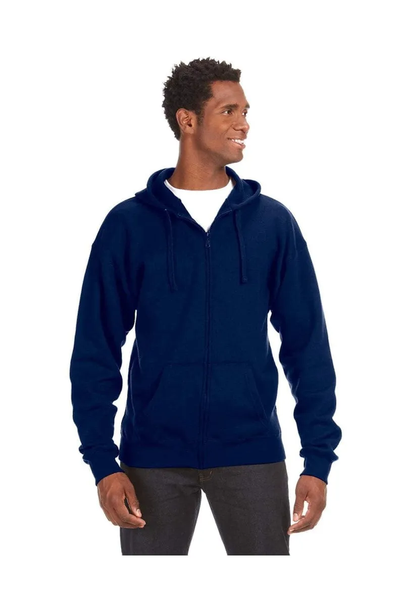 J America JA8821: Adult Premium Full-Zip Fleece Hood