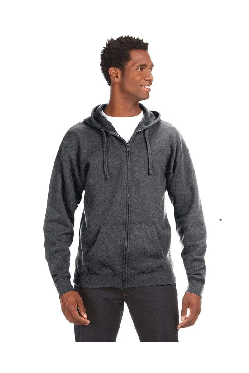 J America JA8821: Adult Premium Full-Zip Fleece Hood