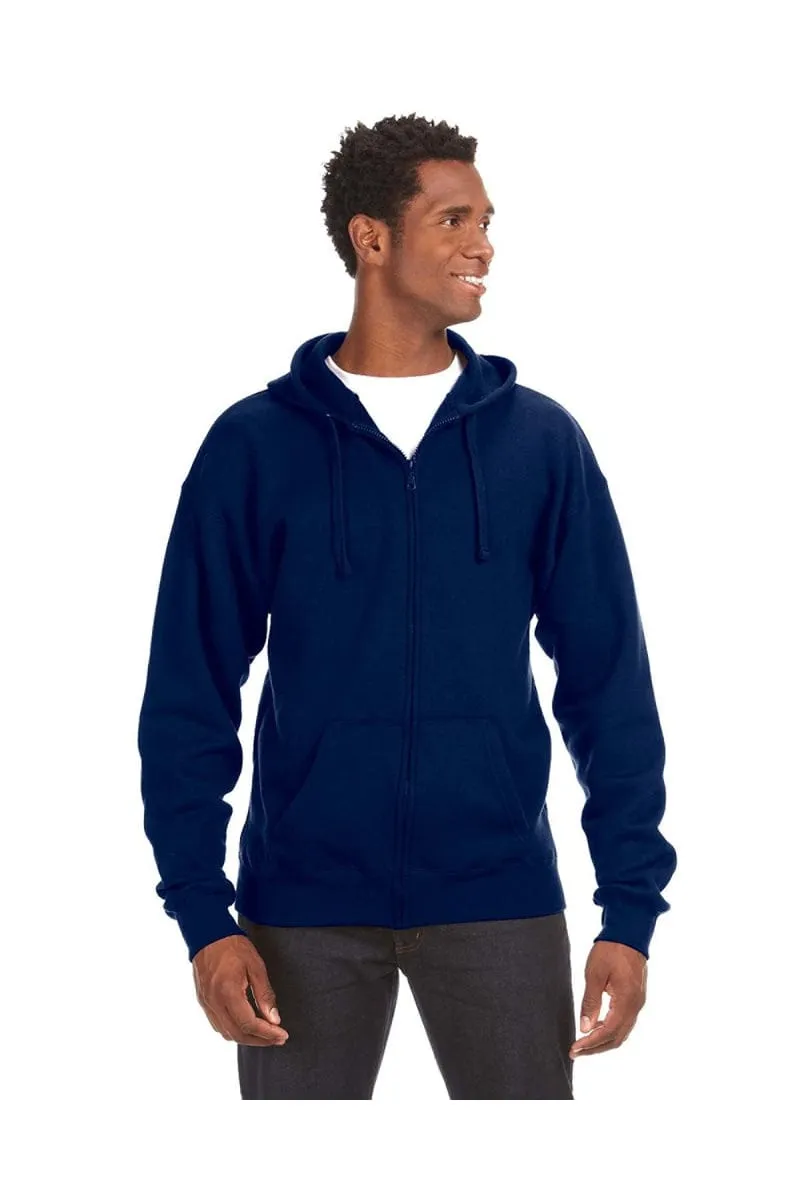 J America JA8821: Adult Premium Full-Zip Fleece Hood