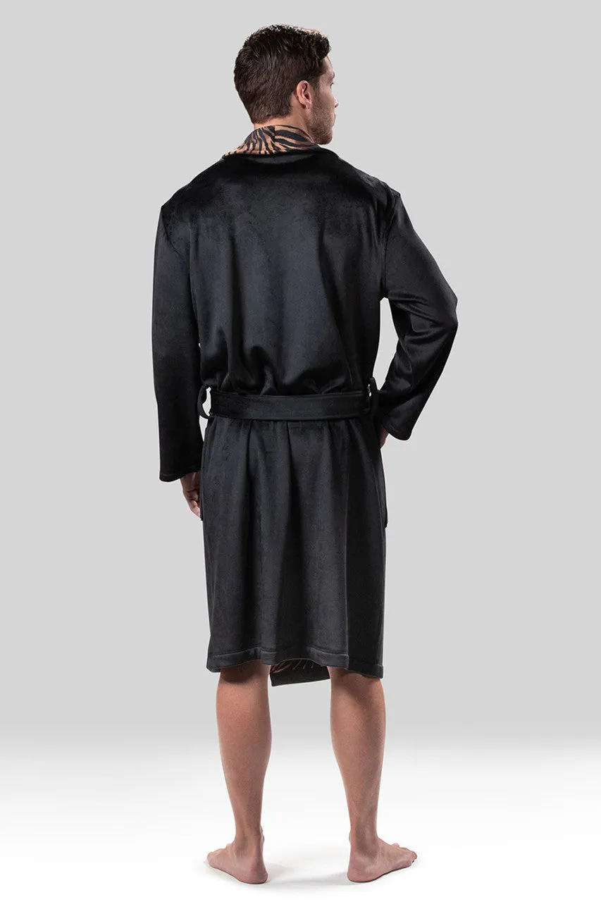Kasem Comfort Velour Shaw Collar Robe