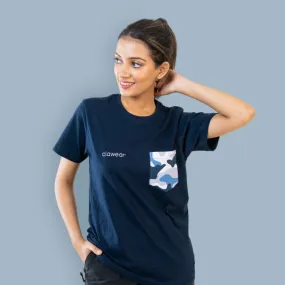 Kaziranga Unisex Round Neck T-Shirt with Pocket