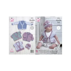 King Cole Baby Double Knitting Pattern 5215