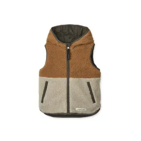 Liewood Diana Reversible Vest - Army Brown Mix