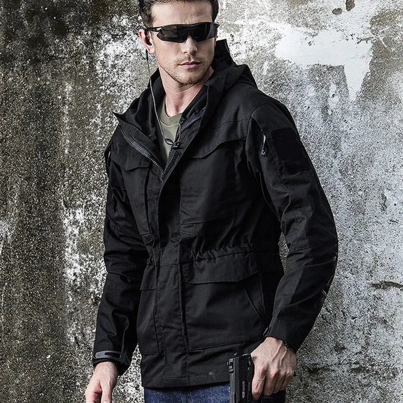 M65 Military Tactical Jackets Men Waterproof Windbreaker Male Hooded Coat