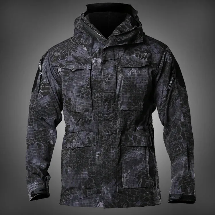 M65 Military Tactical Jackets Men Waterproof Windbreaker Male Hooded Coat