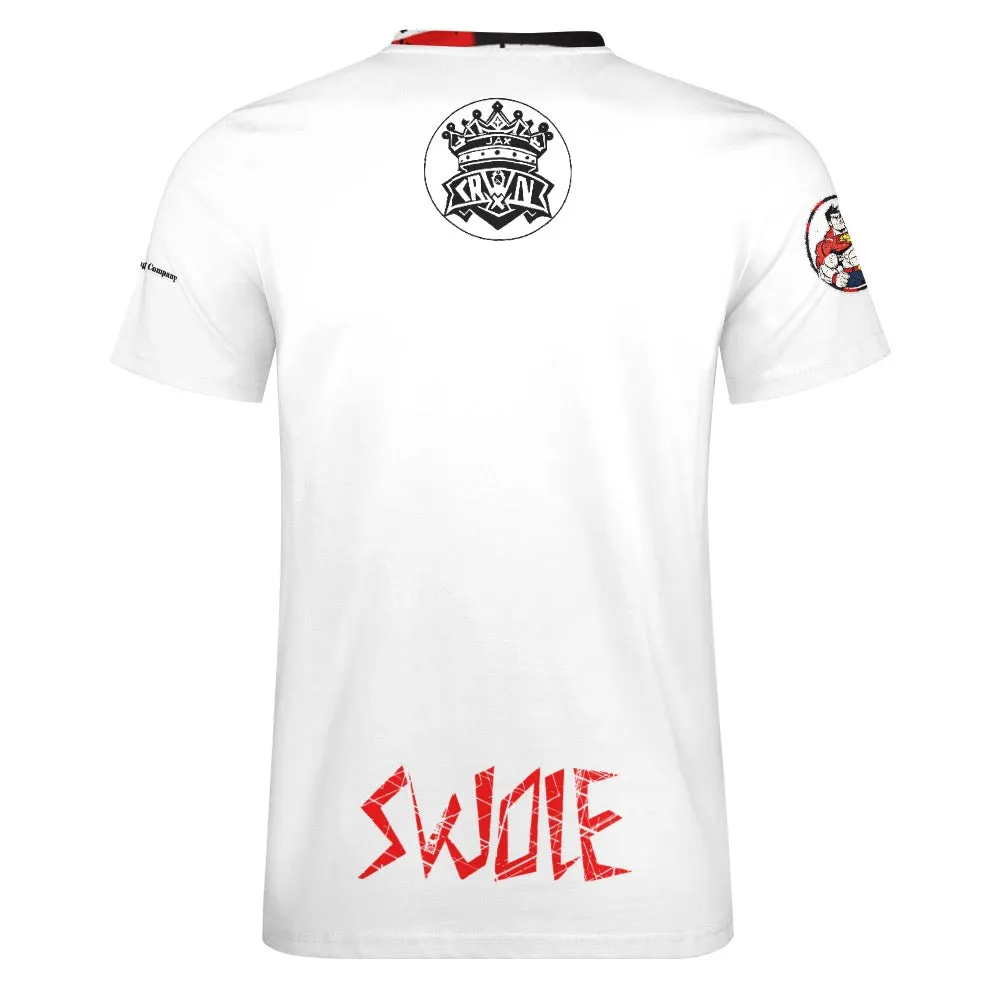 Men's Cotton T-shirt Fitness Theme got swole