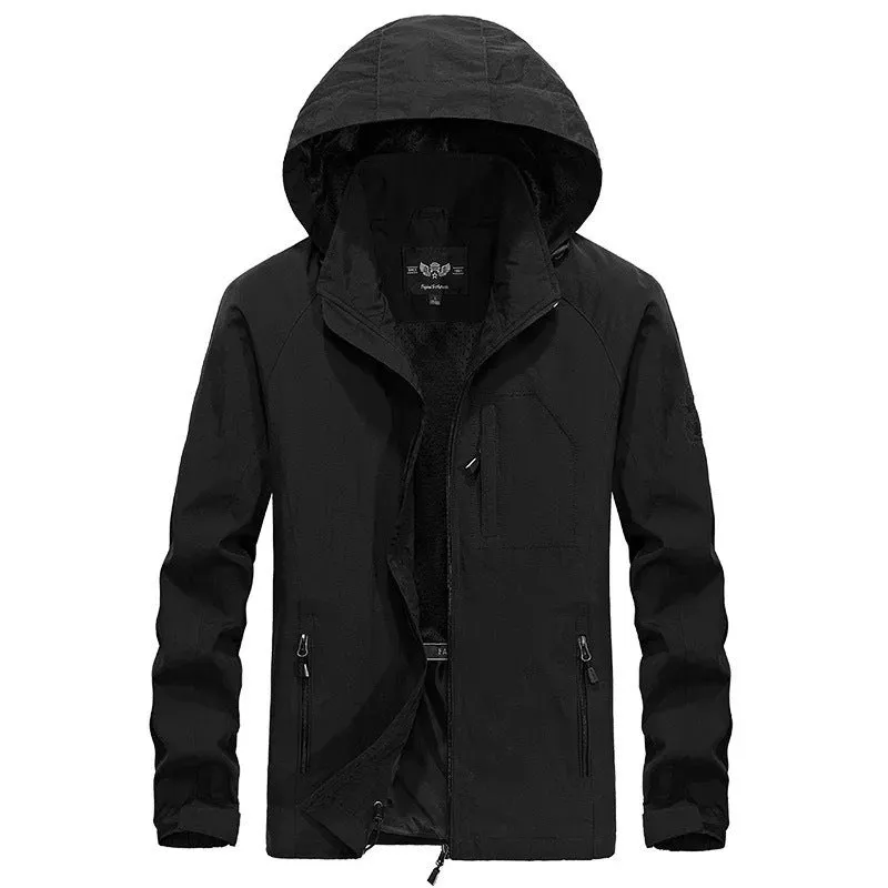 Men's Hiking Suit Waterproof Windbreaker Jacket
