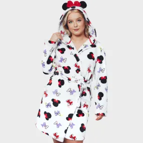 Minnie Mouse Robe Womens