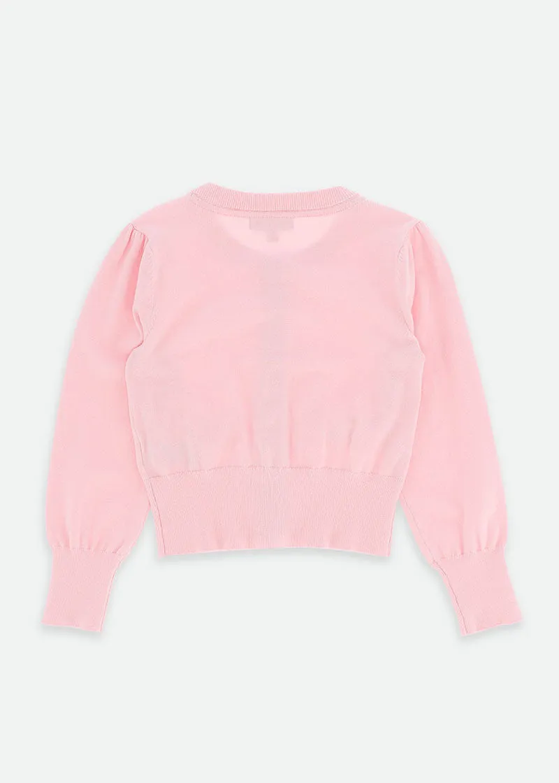 Nicolette Cardigan Pale Pink