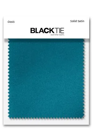 Oasis Luxury Satin Fabric Swatch