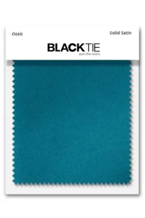 Oasis Luxury Satin Fabric Swatch