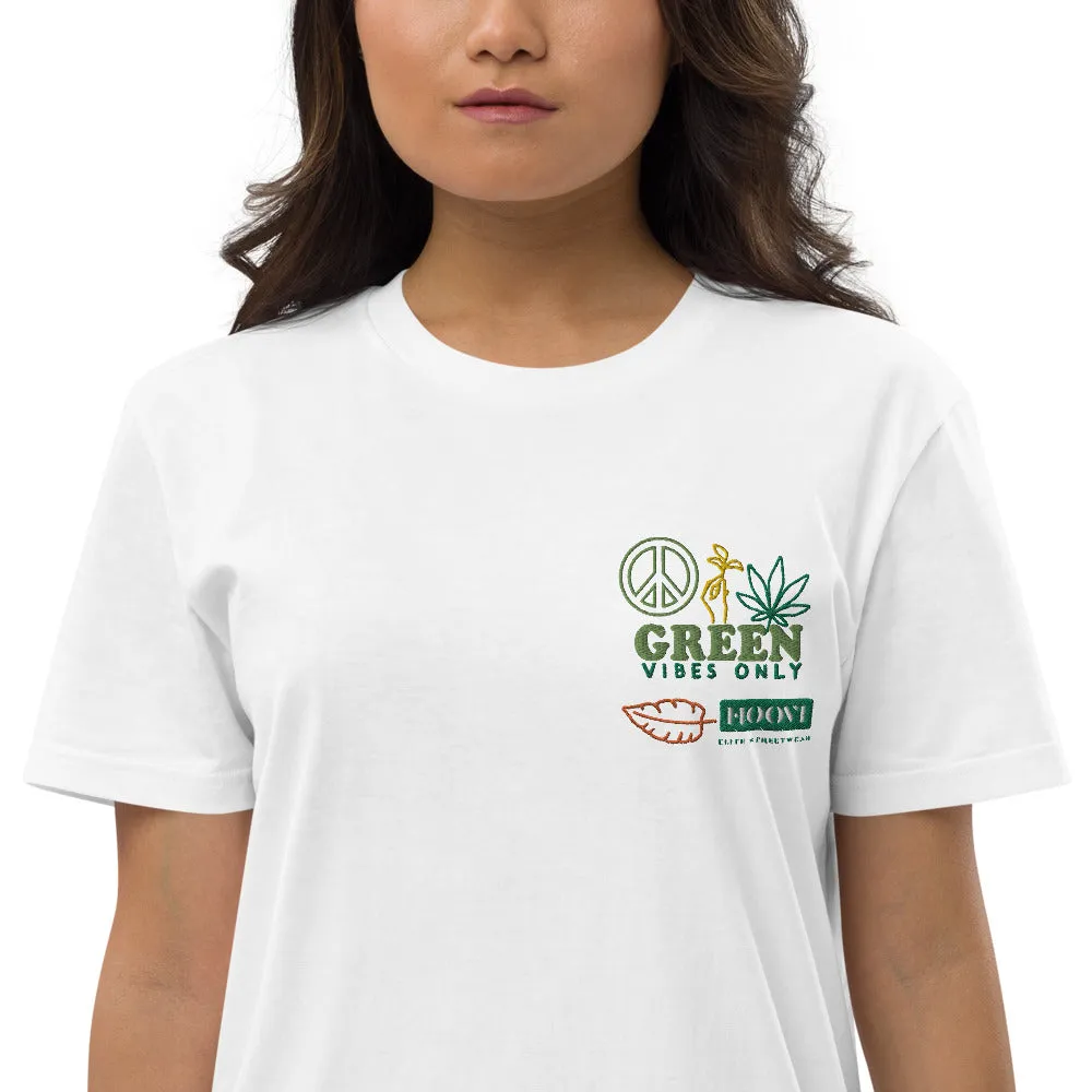 Organic Cotton Green Vibes T-shirt Dress