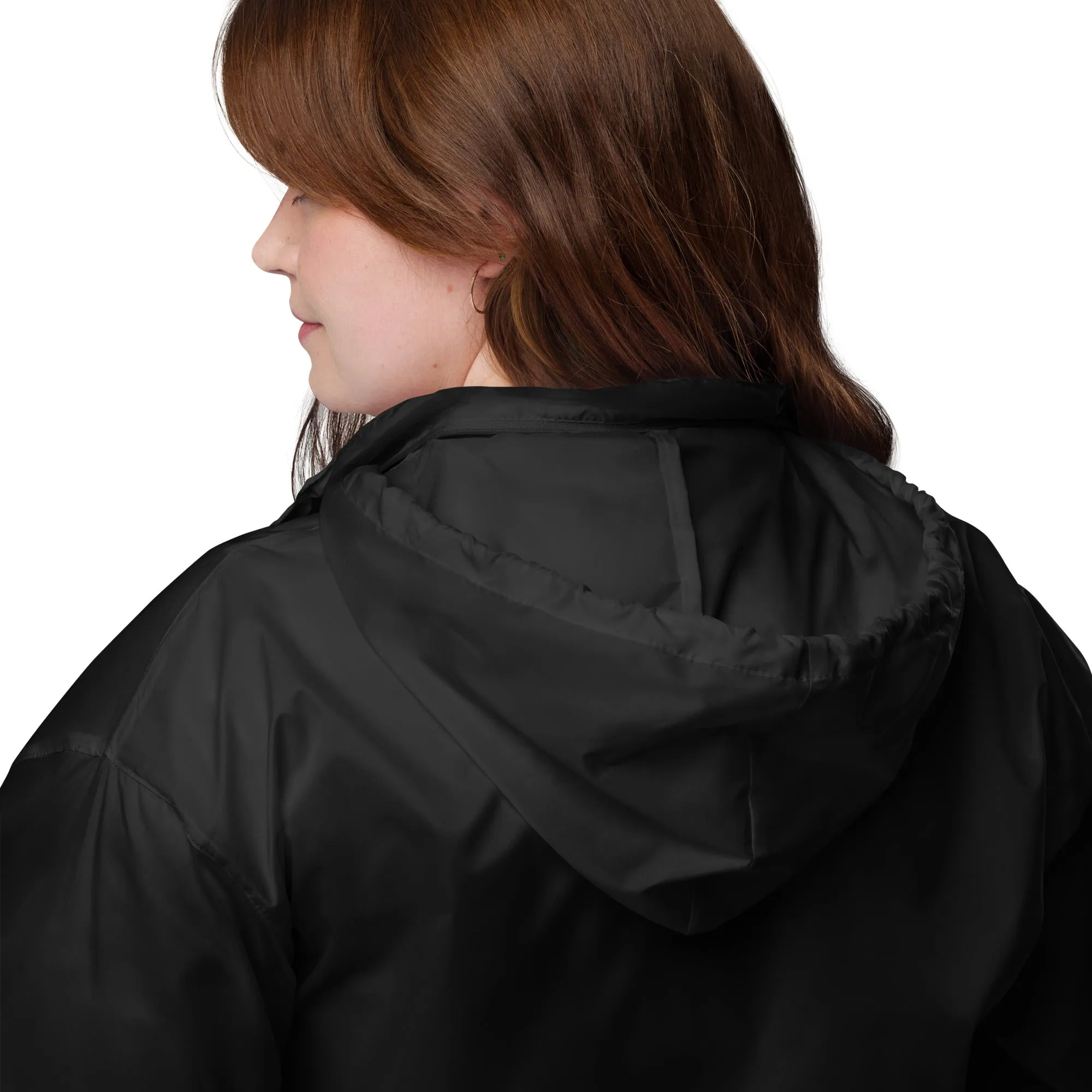Otto's Black on Black Unisex Windbreaker