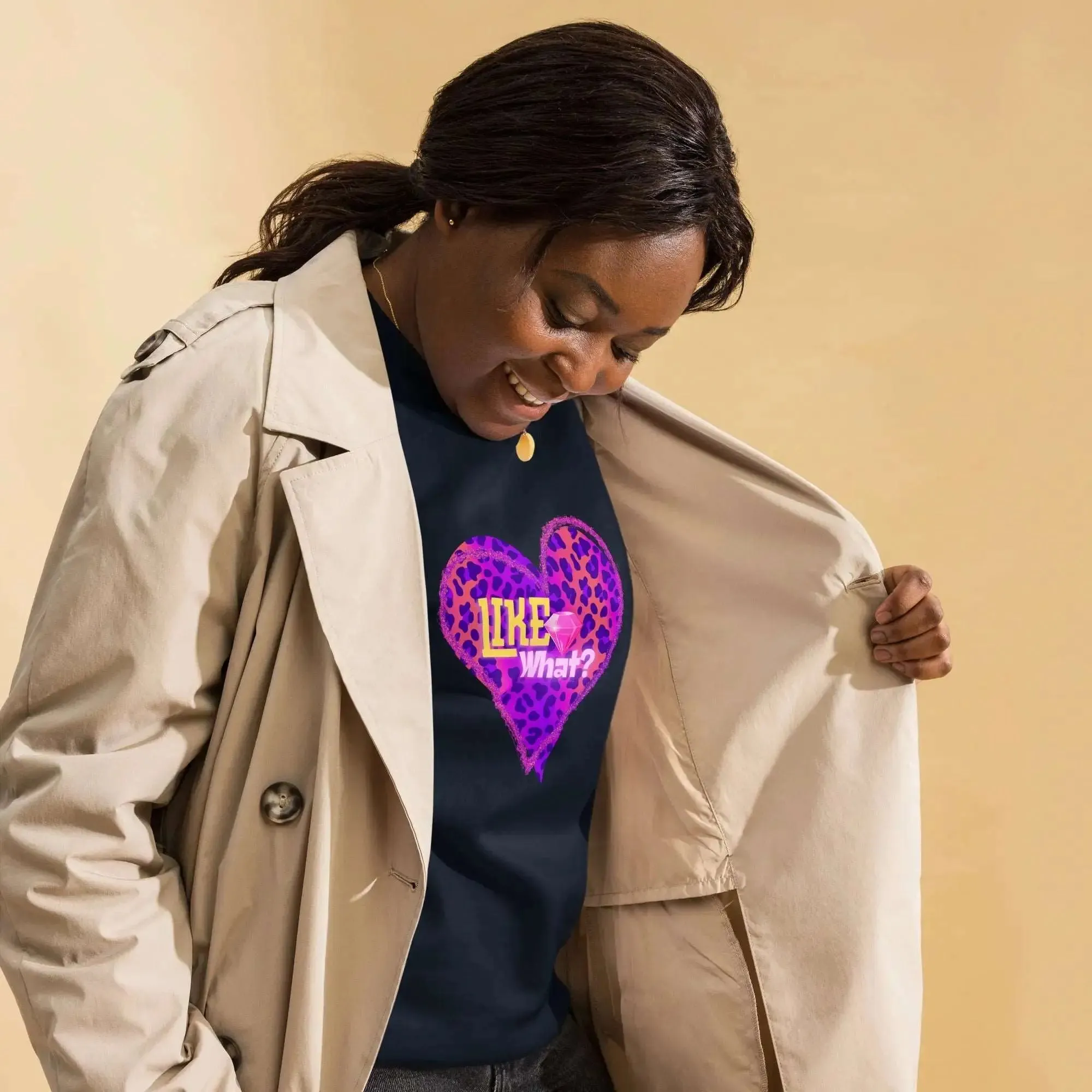 Power | Premium "Like What?" Unisex Premium Sweatshirt