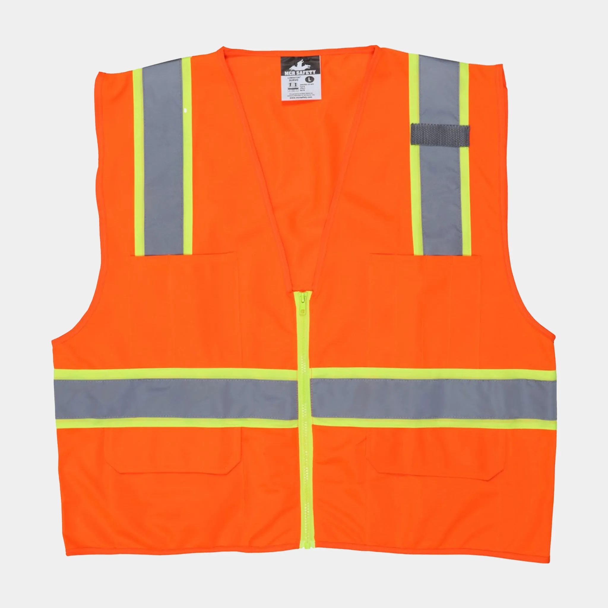 Premium Solid Surveyor Safety Vest