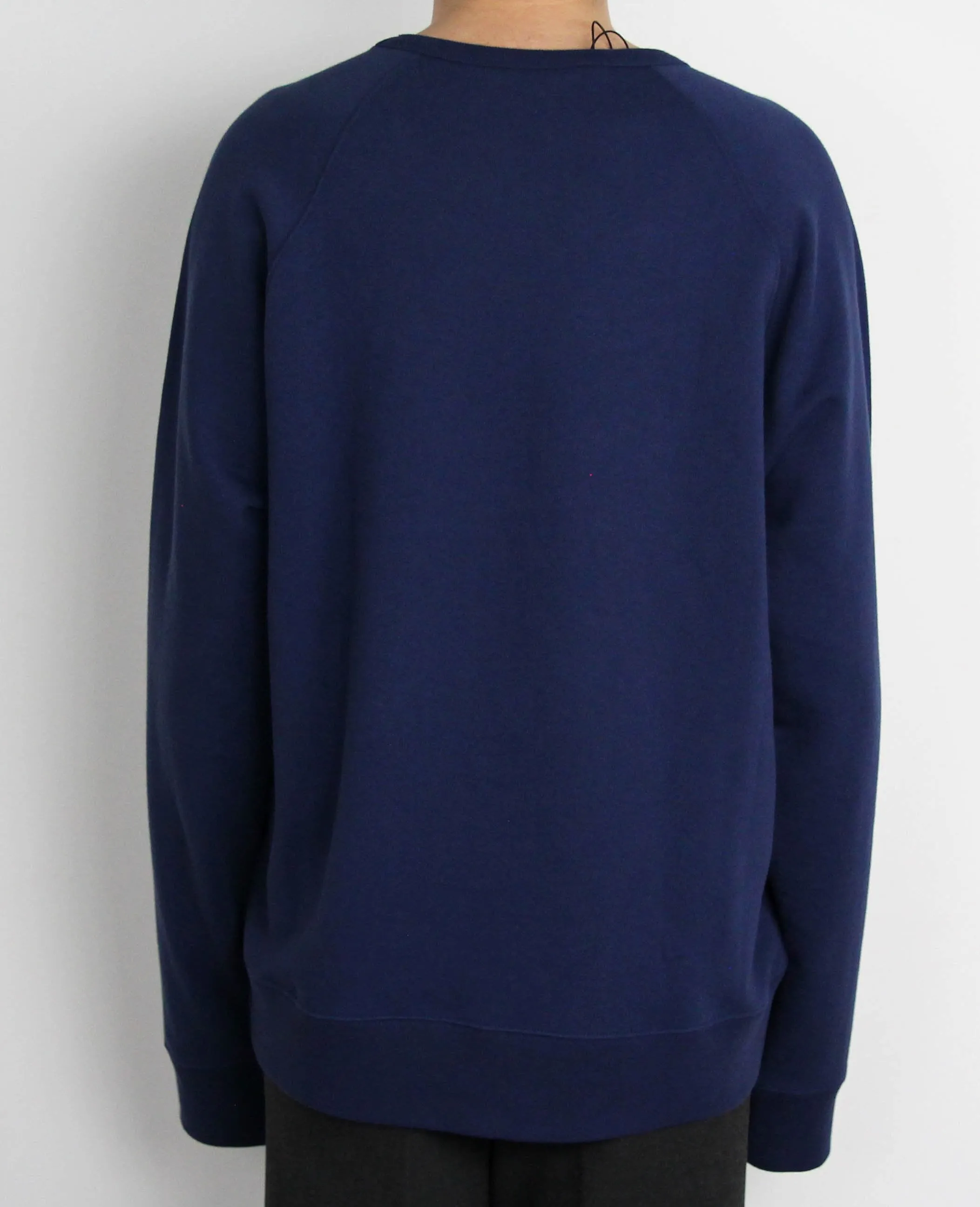 Rabbit embroidered Cotton Sweatshirt