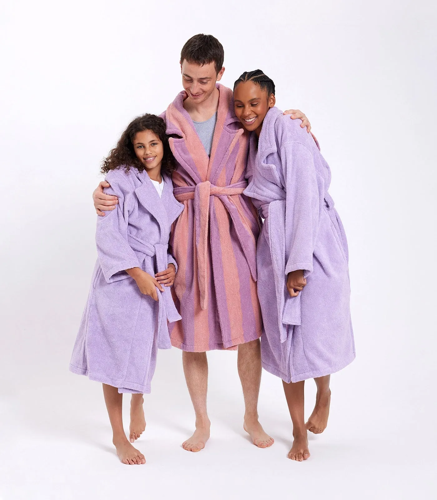 Robe - Bloom Stripes